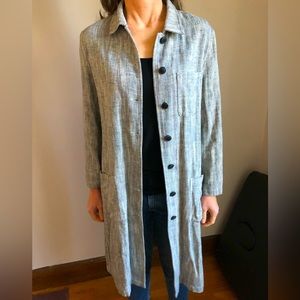 Bridge & Burn Linen and Cotton trench coat
